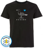 T-SHIRT MÖWE BLAUES HERZ