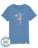 T-Shirt-Meerjungfrau-Hell-Blau